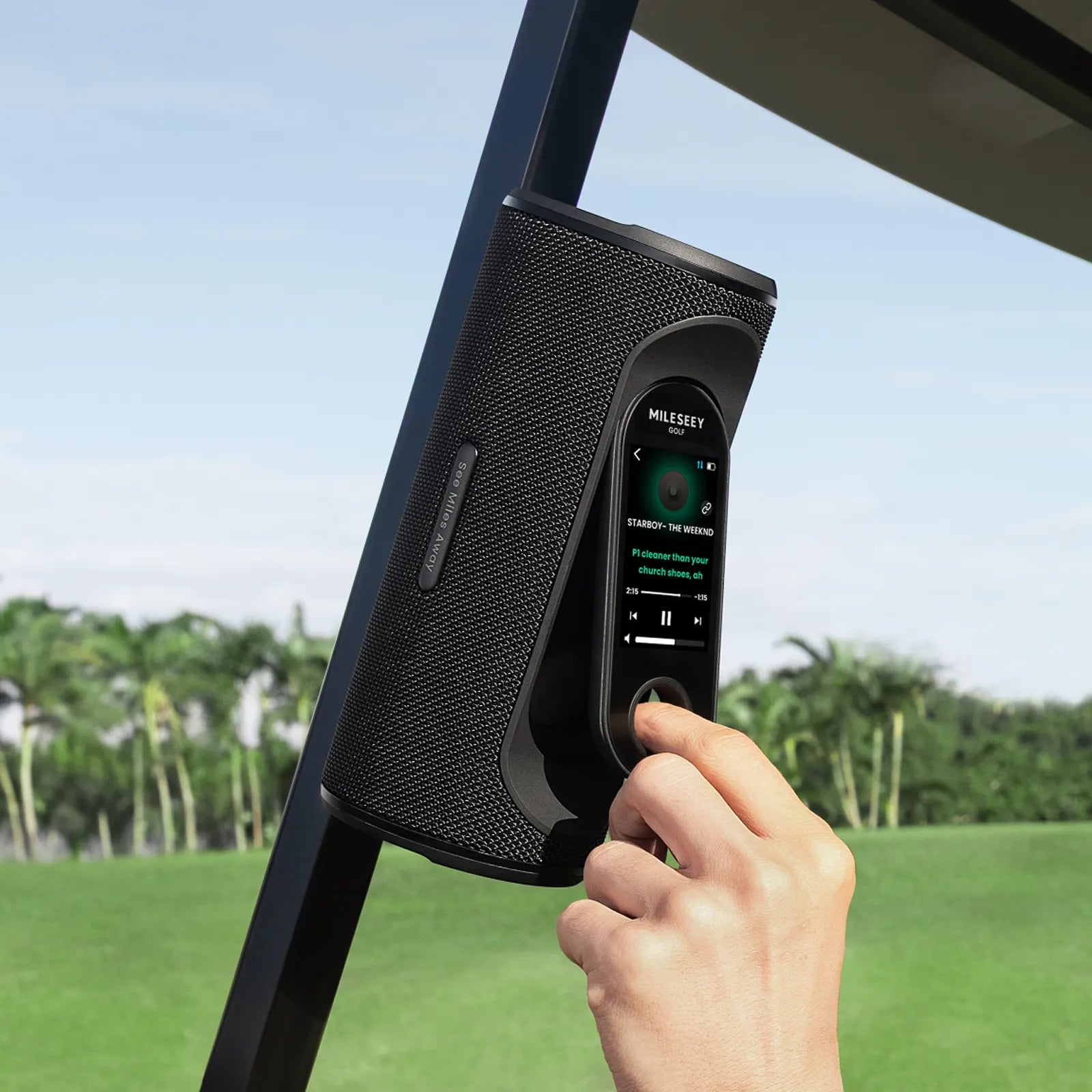 Mileseey GeneSonic Pro Detachable GPS Speaker - The Golf Club Trader