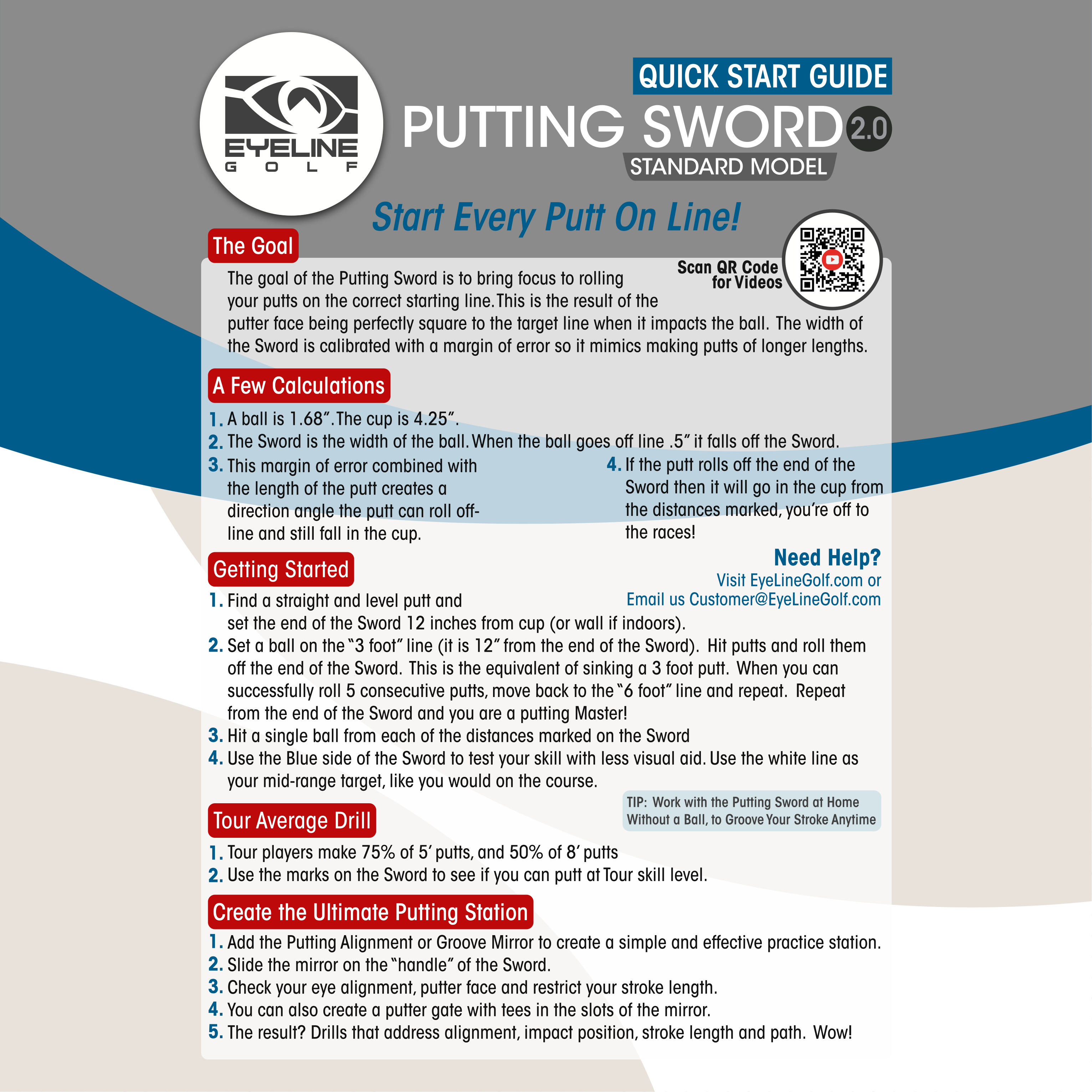Putting Sword by Michael Breed - Standard Model