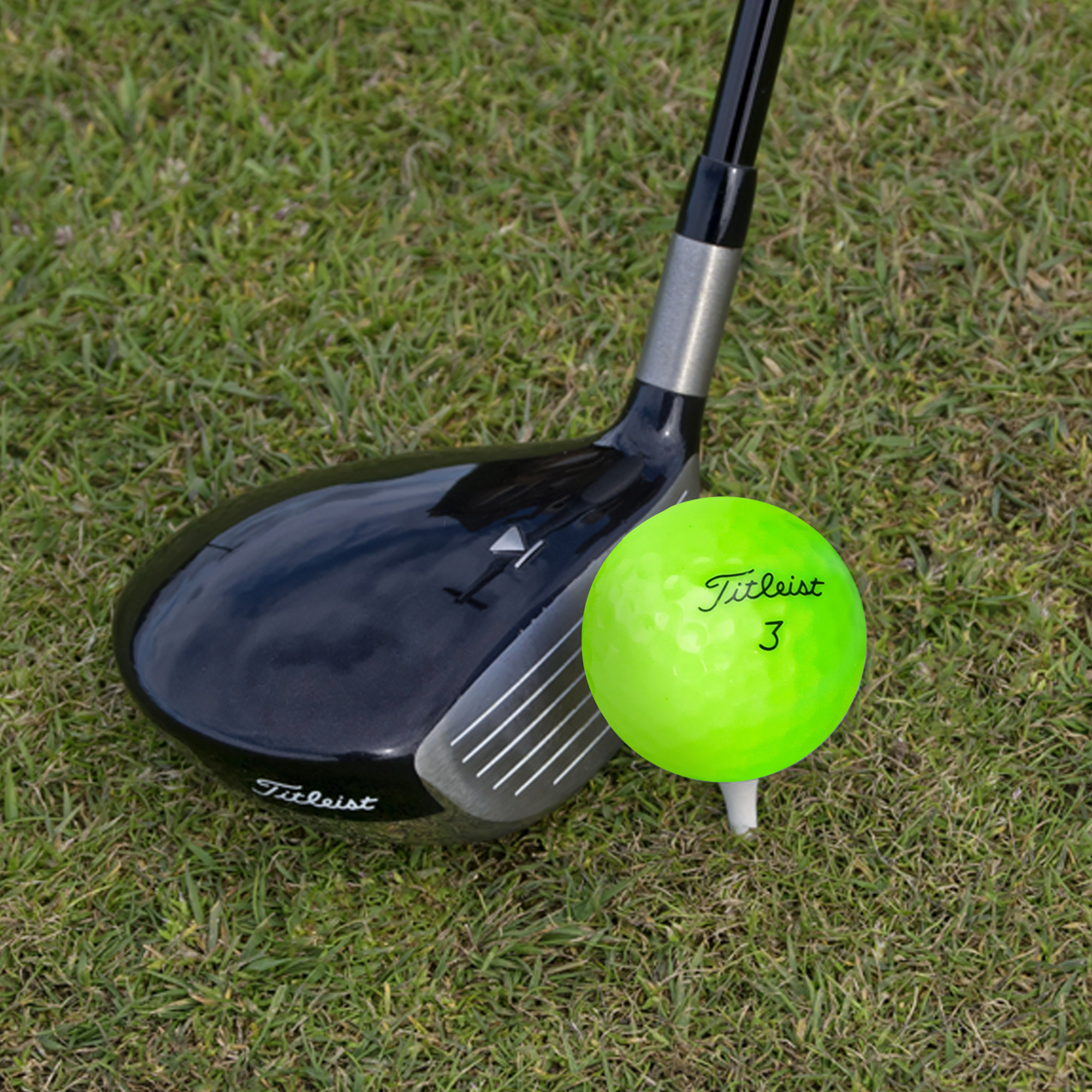 Used Titleist Color Mix Golf Balls - 1 Dozen