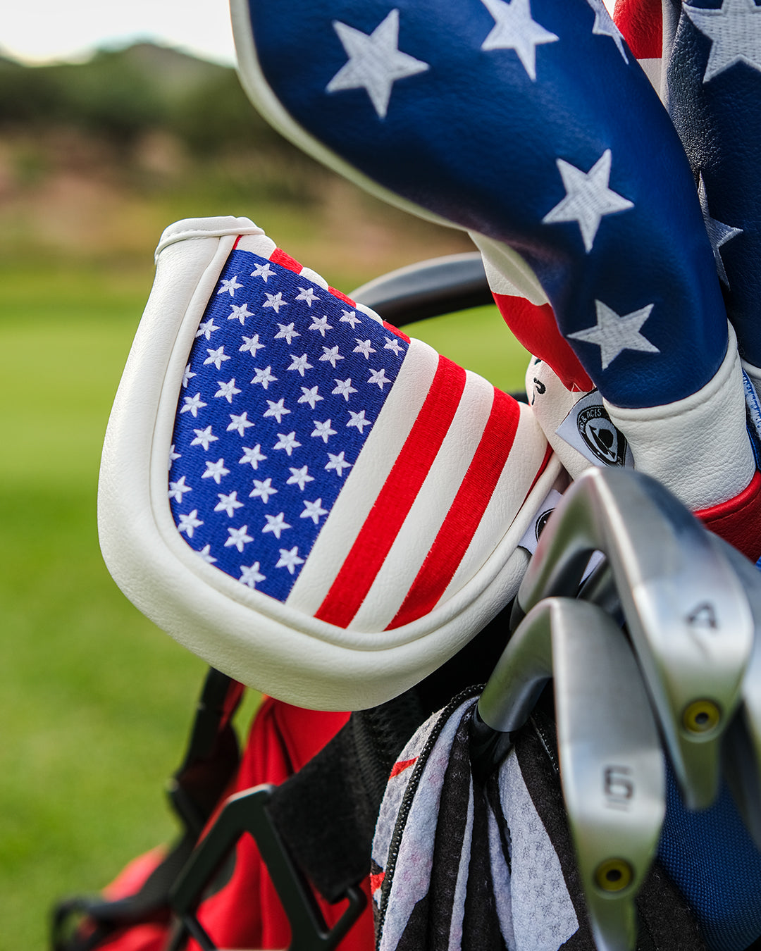USA Tribute - Mallet Putter Cover - The Golf Club Trader