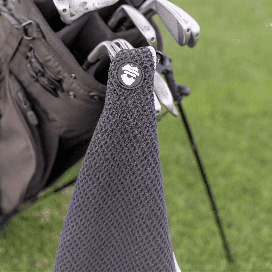Deluxe Golf Club Cleaning Kit: Club Cleaner, Magnetic Towel & FREE Groove Sharpener
