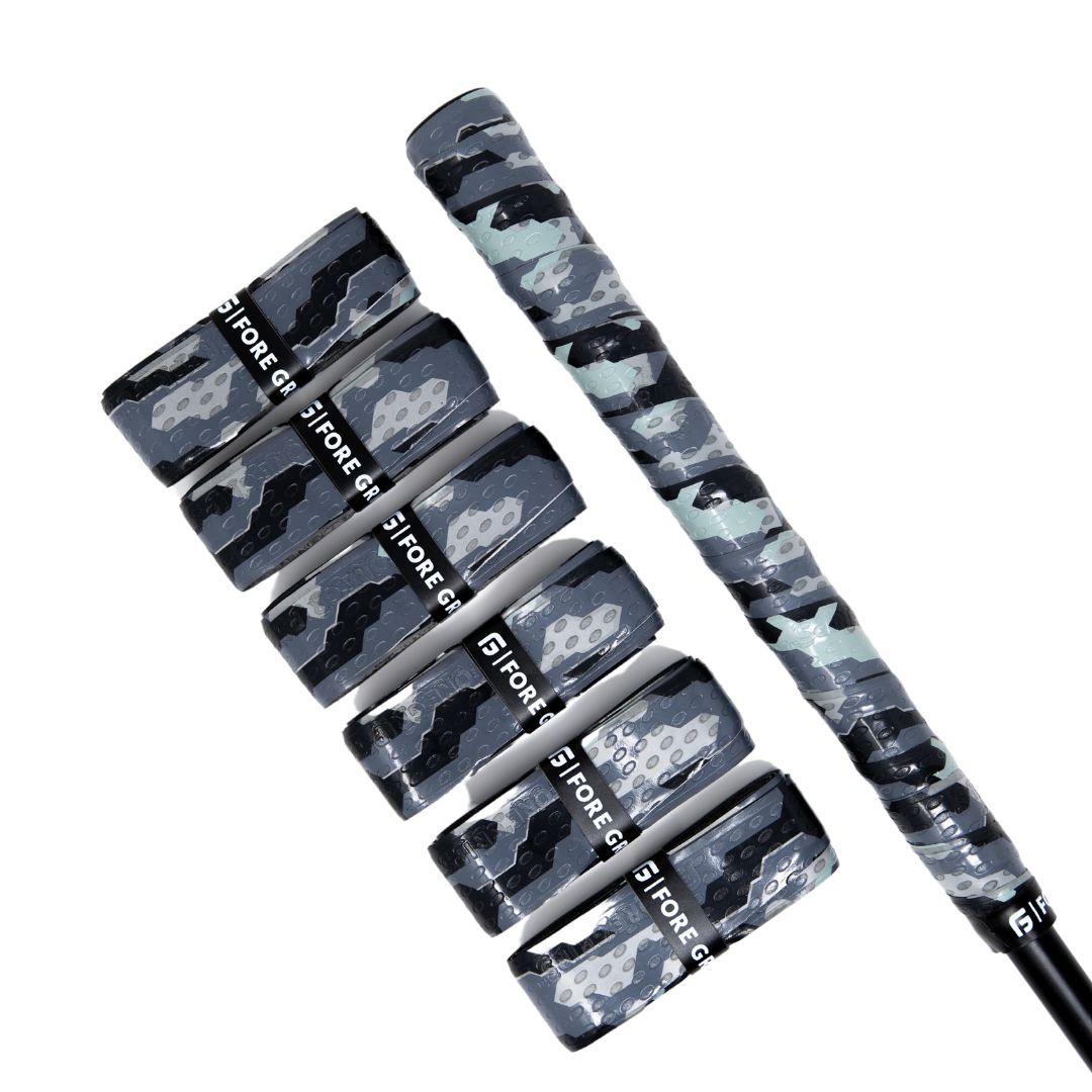 Fore Golf Grey Camo V2 Golf Grip Wrap