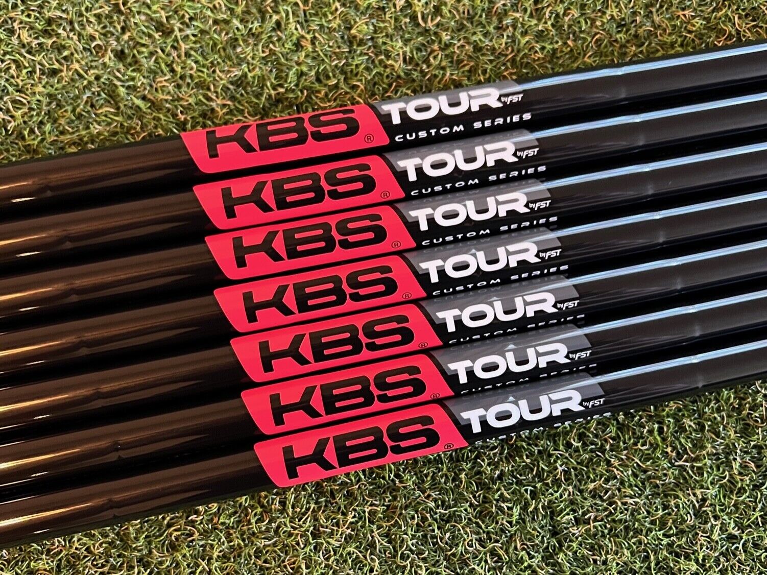 KBS Tour Custom Series Black Pearl .355" Steel Iron Shaft - The Golf Club Trader