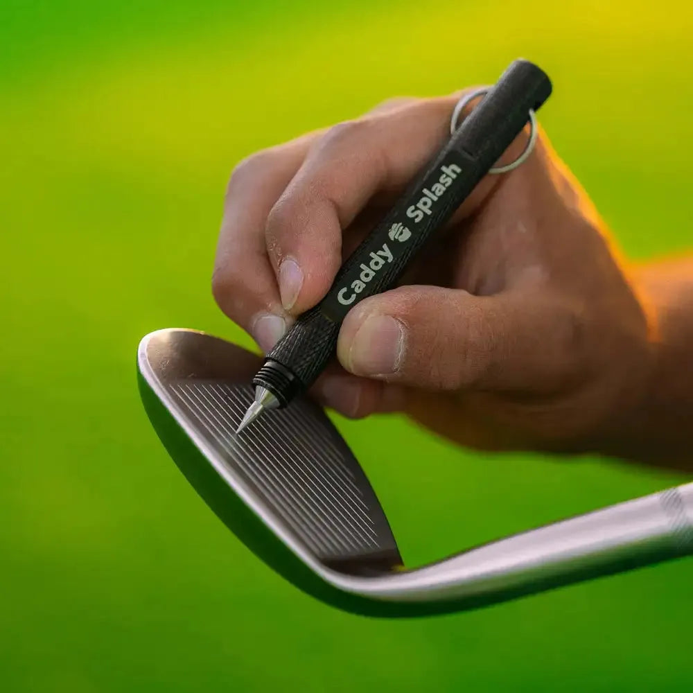 Deluxe Golf Club Cleaning Kit: Club Cleaner, Magnetic Towel & FREE Groove Sharpener