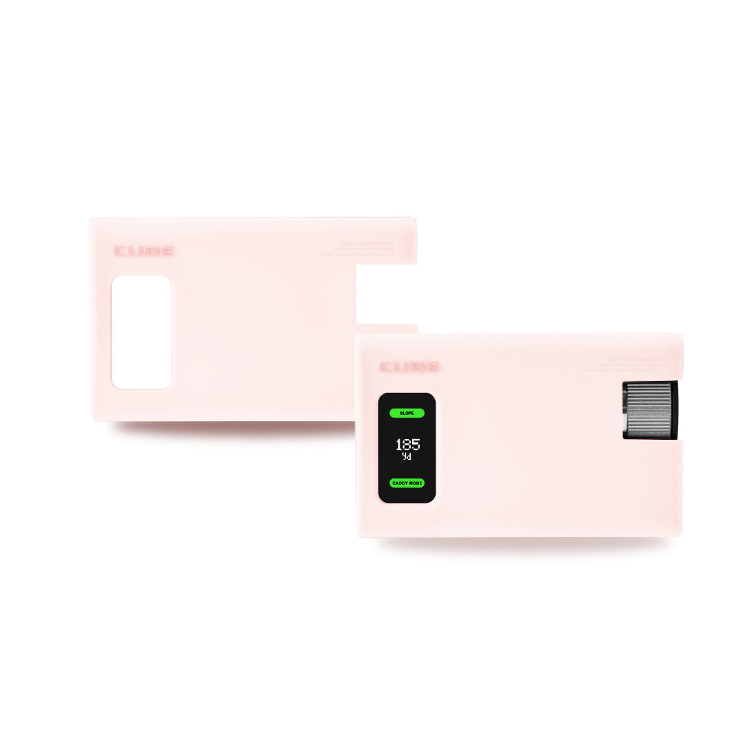 CaddyTalk CUBE Silicone Case (Chalk Pink) - The Golf Club Trader