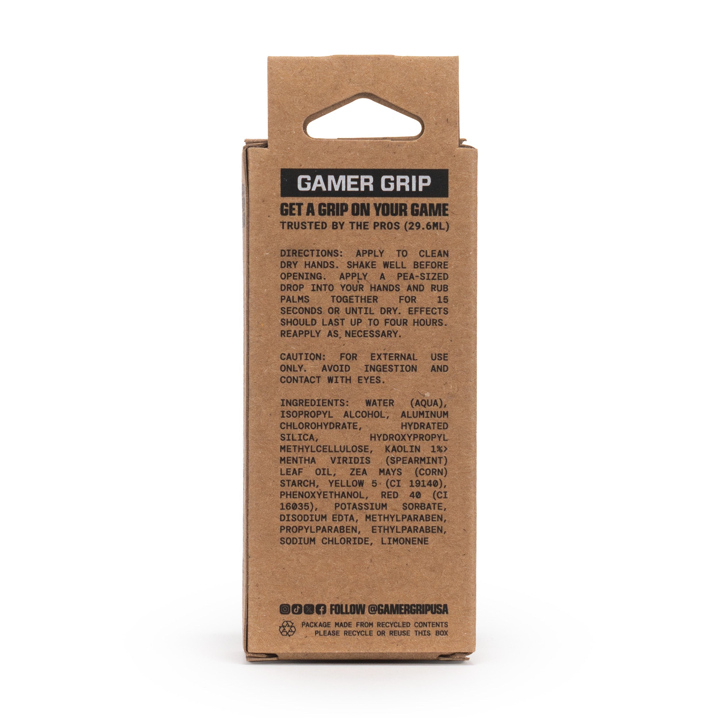 Gamer Grip Golf Performance Grip Formula
