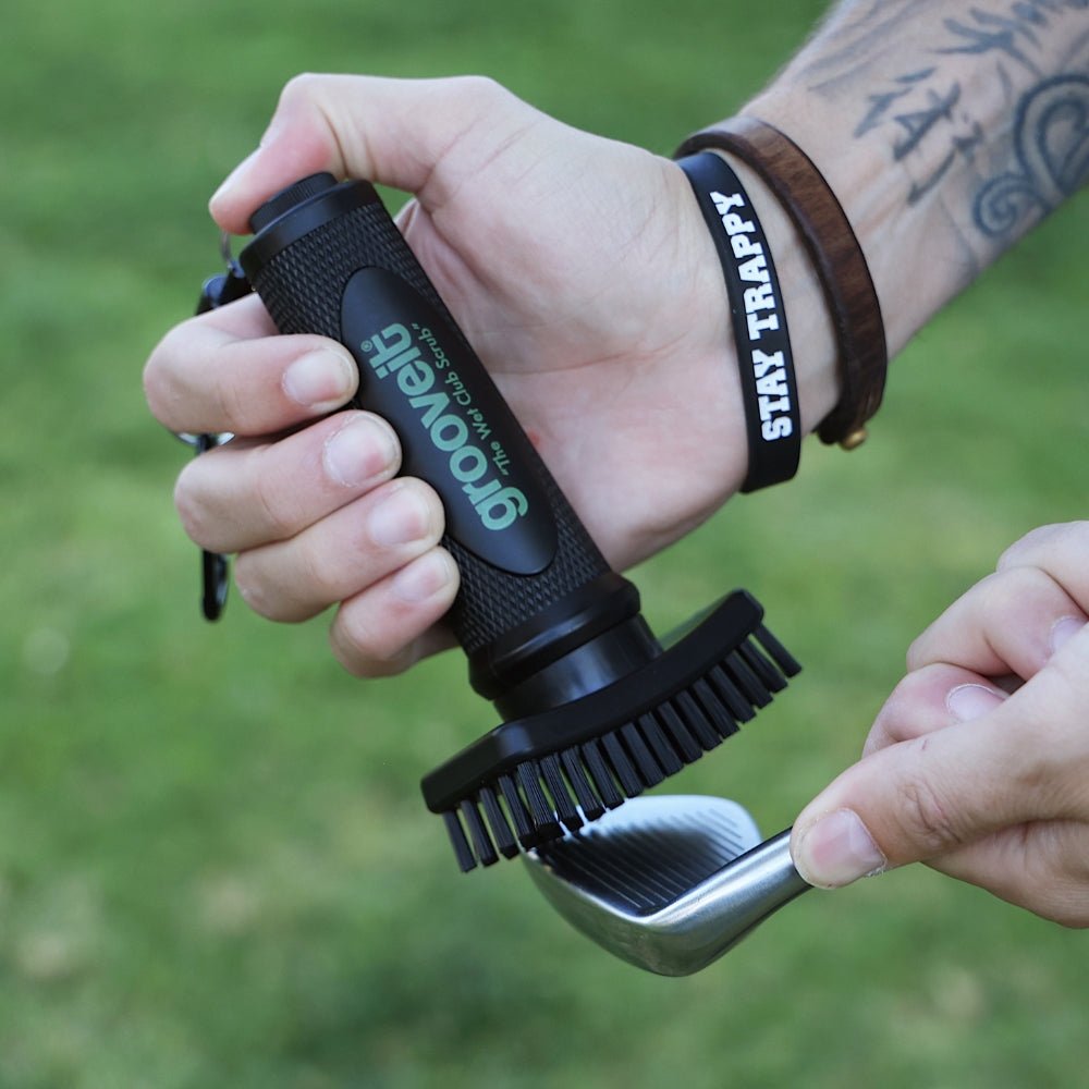 Grooveit Golf Club Cleaning Brush – "The Wet Club Scrub"