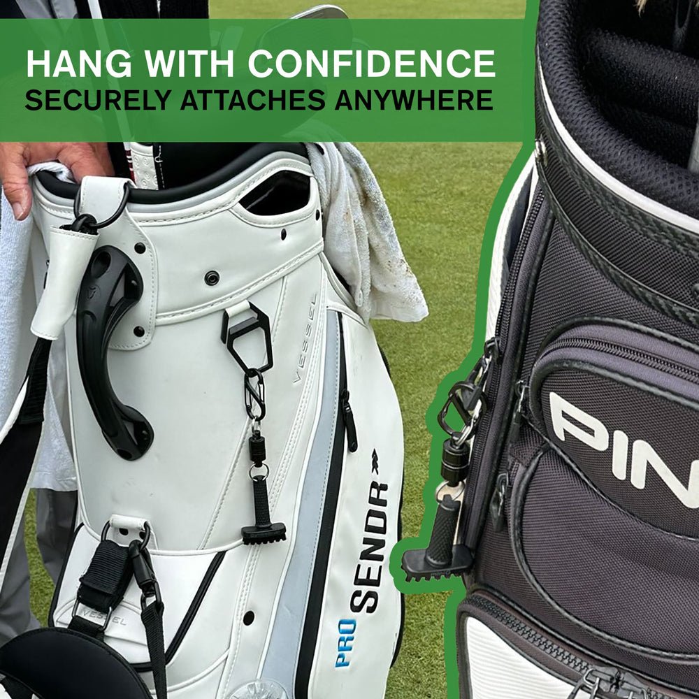 Grooveit miniG – Compact Dry Golf Club Cleaning Brush