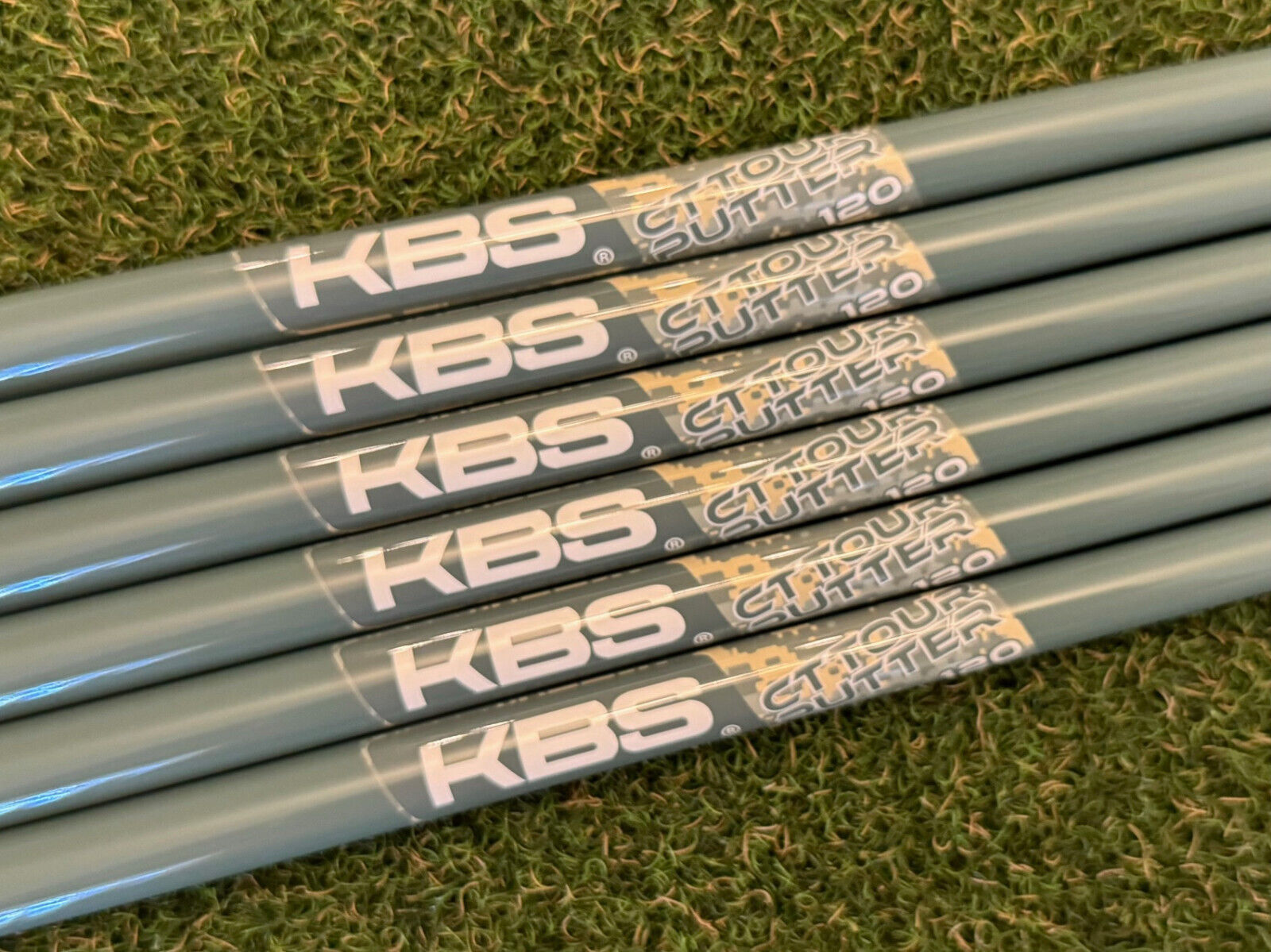 KBS CT Tour Straight Stepless Limited Edition Military Green Putter Shaft