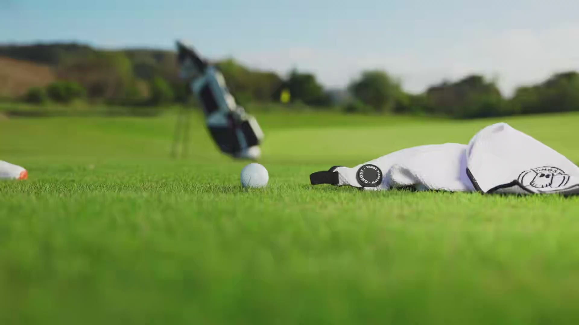 Ghost Golf Magnetic Camo Towel - Greenside