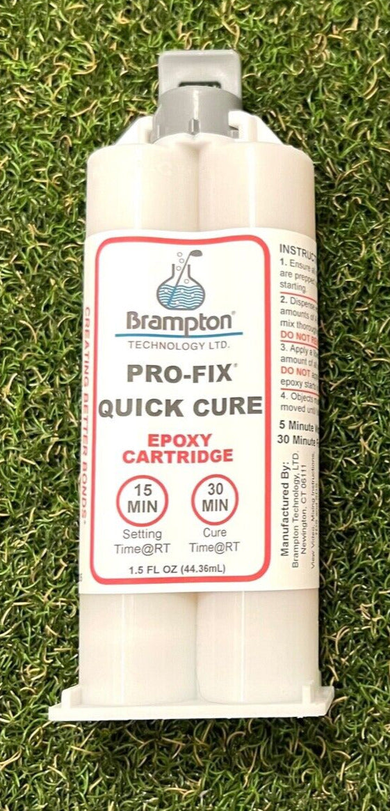 Brampton Pro-Fix Quick Cure Golf Shafting Epoxy – Wählen Sie die Größe