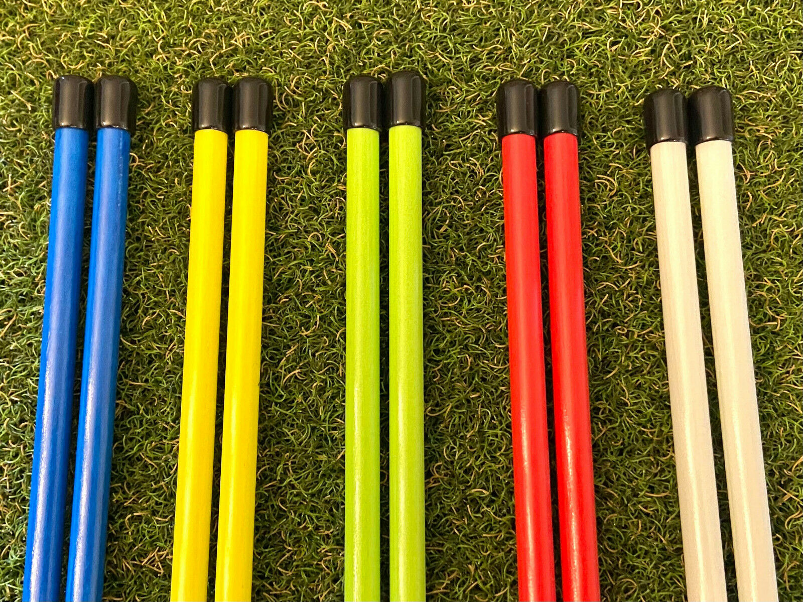 (Pair) Golf Alignment Stick Swing Training Aid – The Golf Club Trader