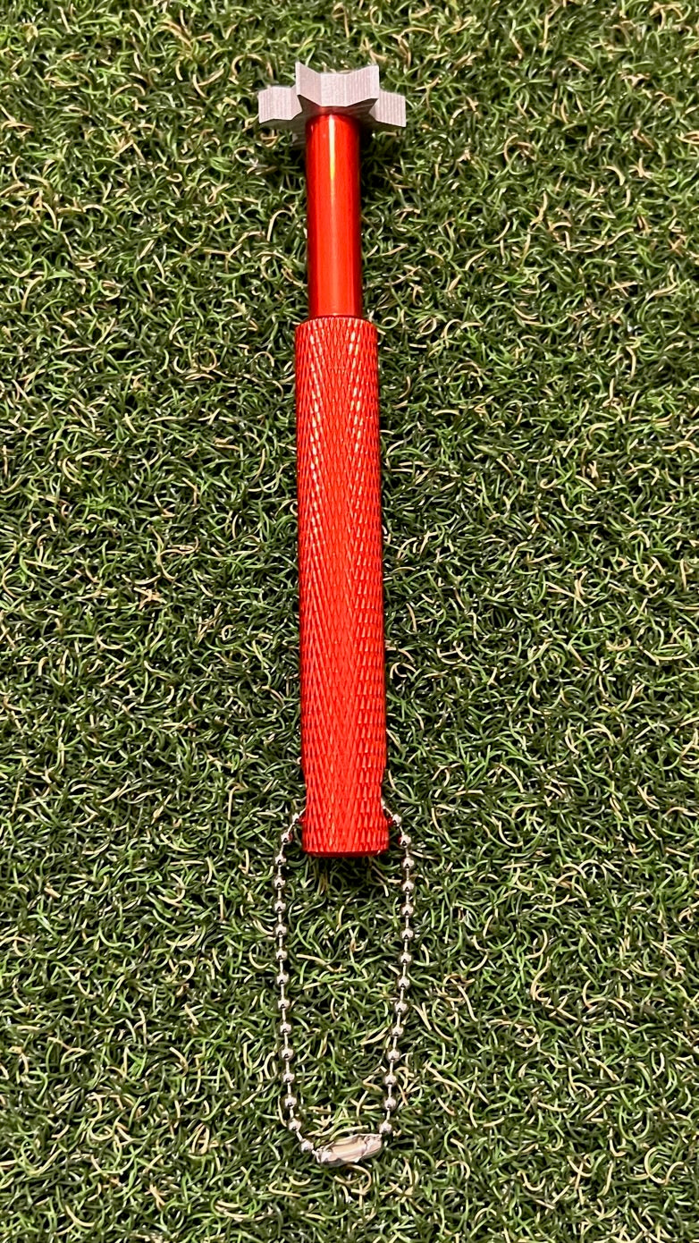 Outil d'aiguisage de rainure de club de golf pour une rotation accrue du fer/coin - Choisissez la couleur