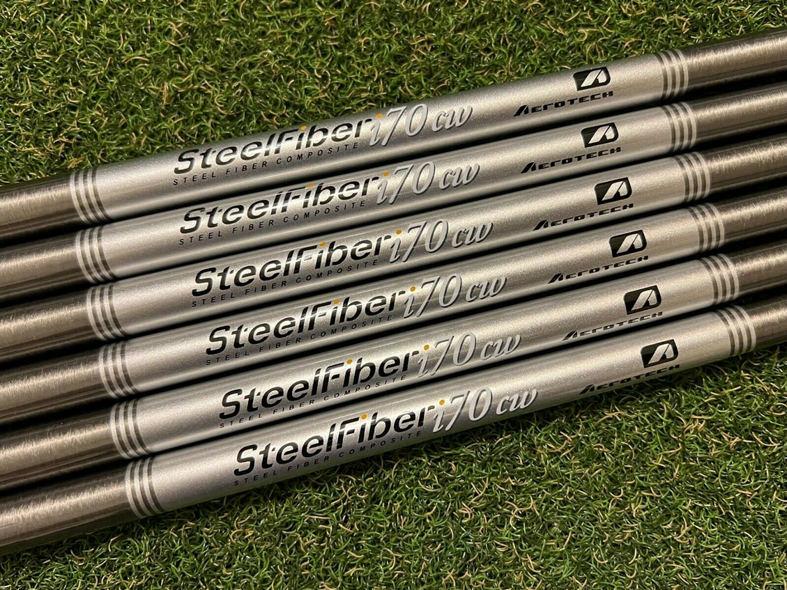 Aerotech SteelFiber i70 .370" Graphite Iron Shaft - The Golf Club Trader
