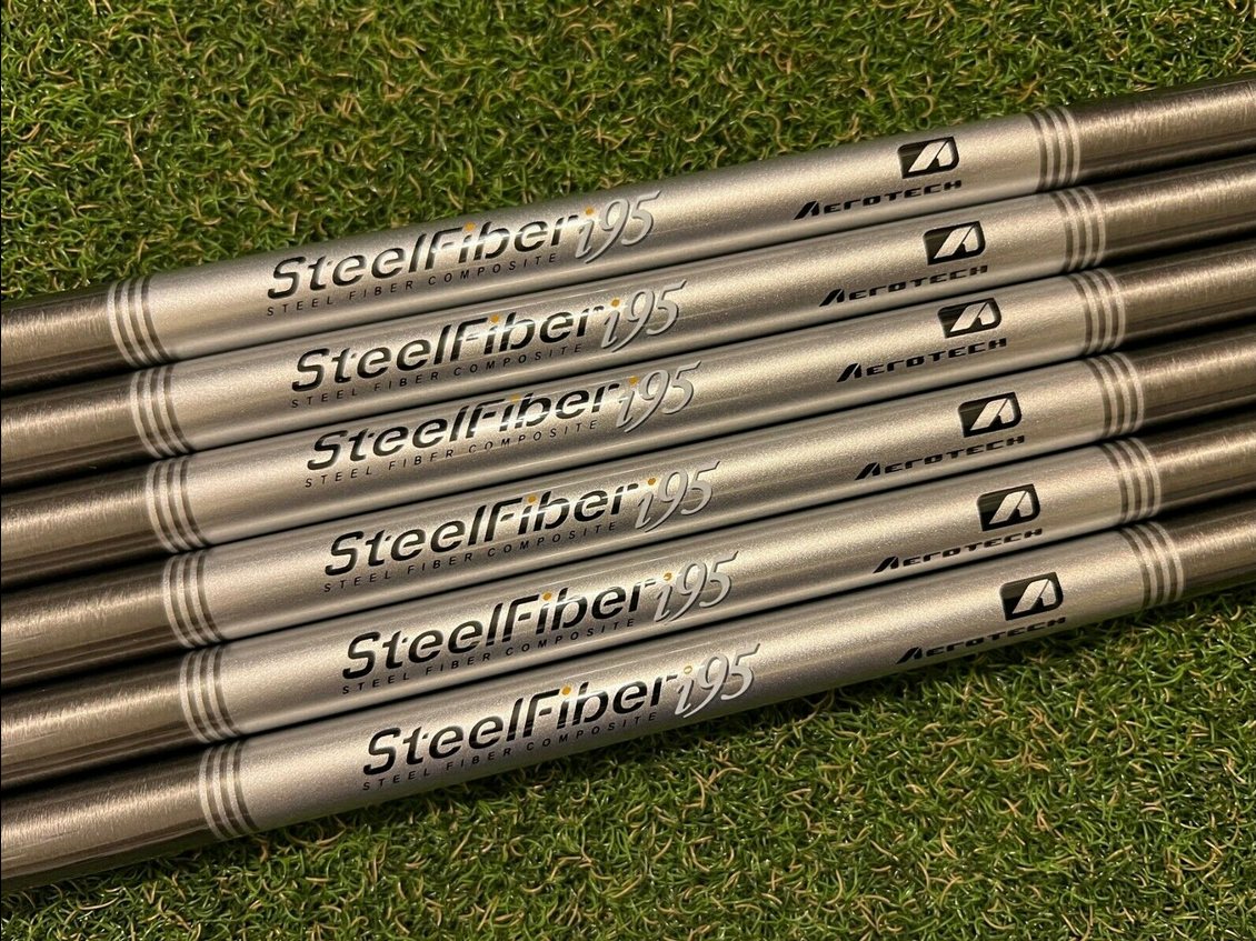 Aerotech SteelFiber i95 .370" Graphite Iron Shaft - The Golf Club Trader