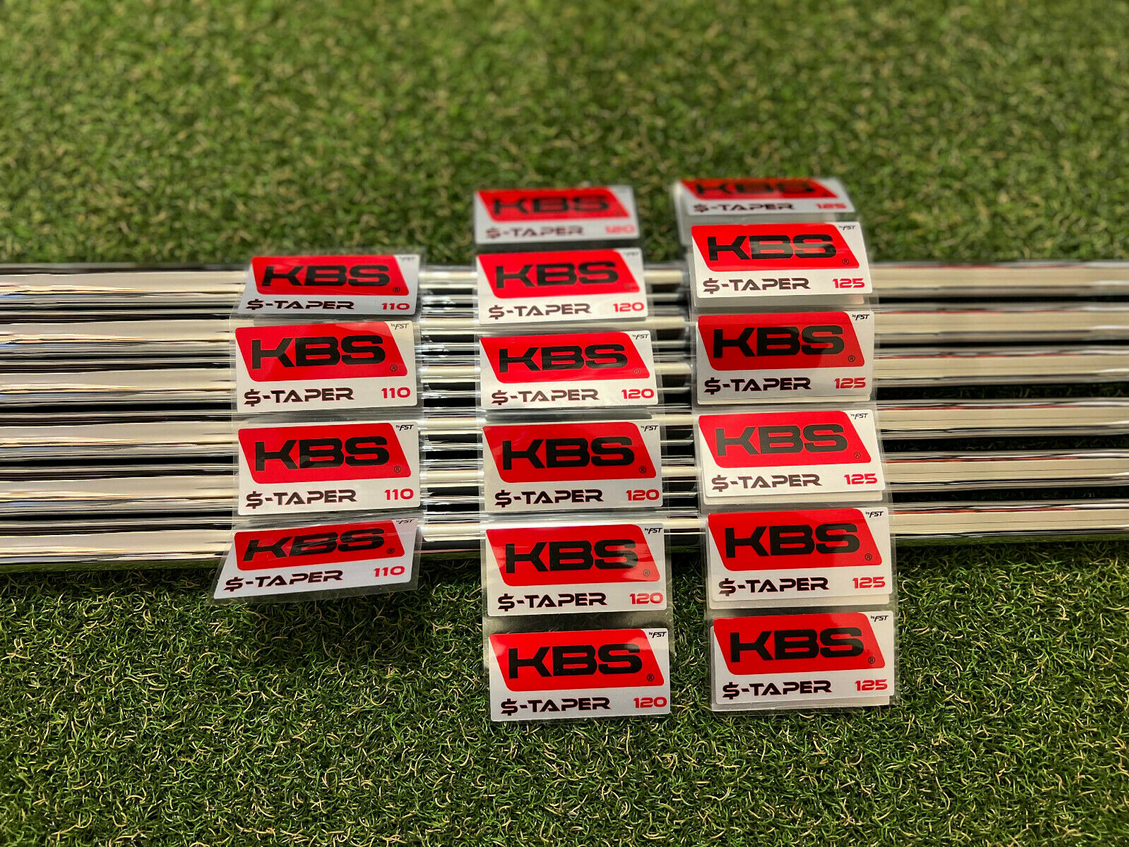 KBS $-Taper Chrome .355" Taper Tip Iron Shaft - The Golf Club Trader