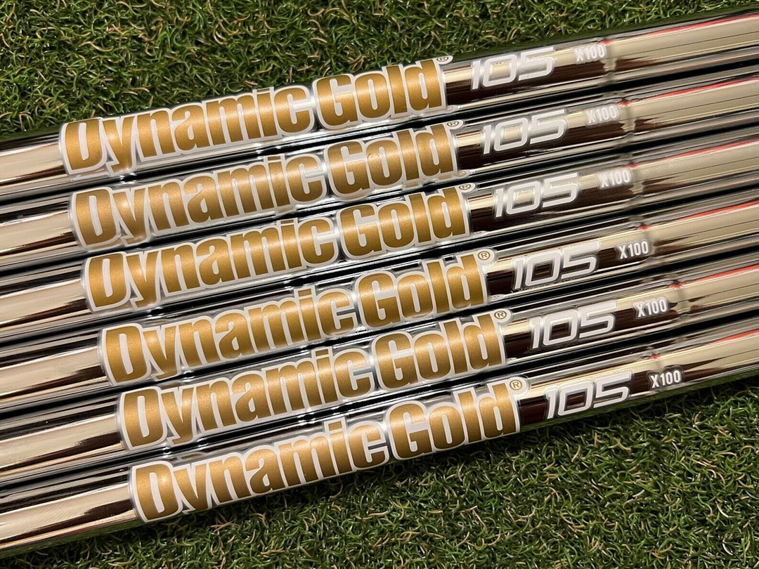 True Temper Dynamic Gold 105 Steel Iron Shaft .370" Parallel Tip The