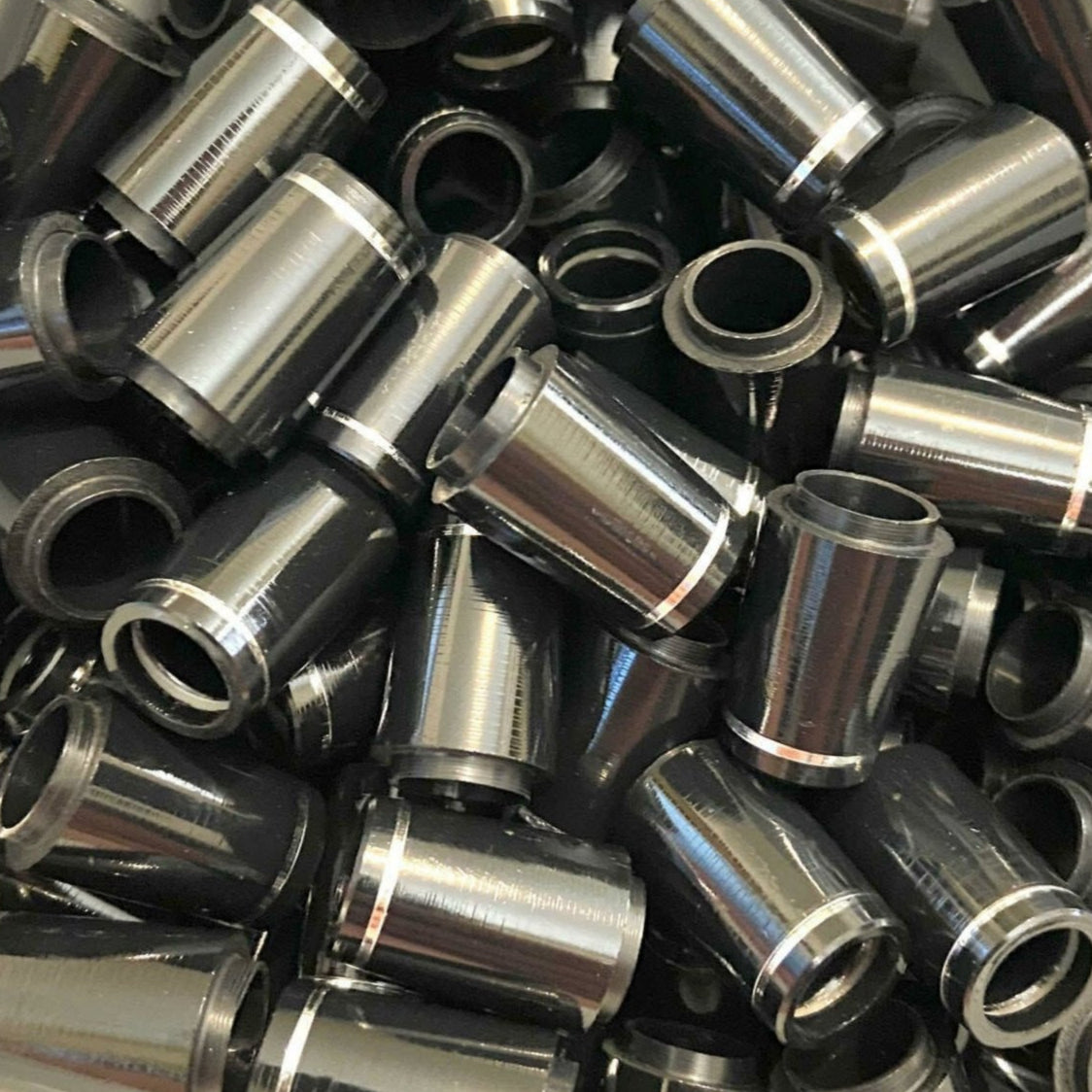 Premium Collared Iron Ferrules With Silver Ring - Fits Taylormade & Ca ...