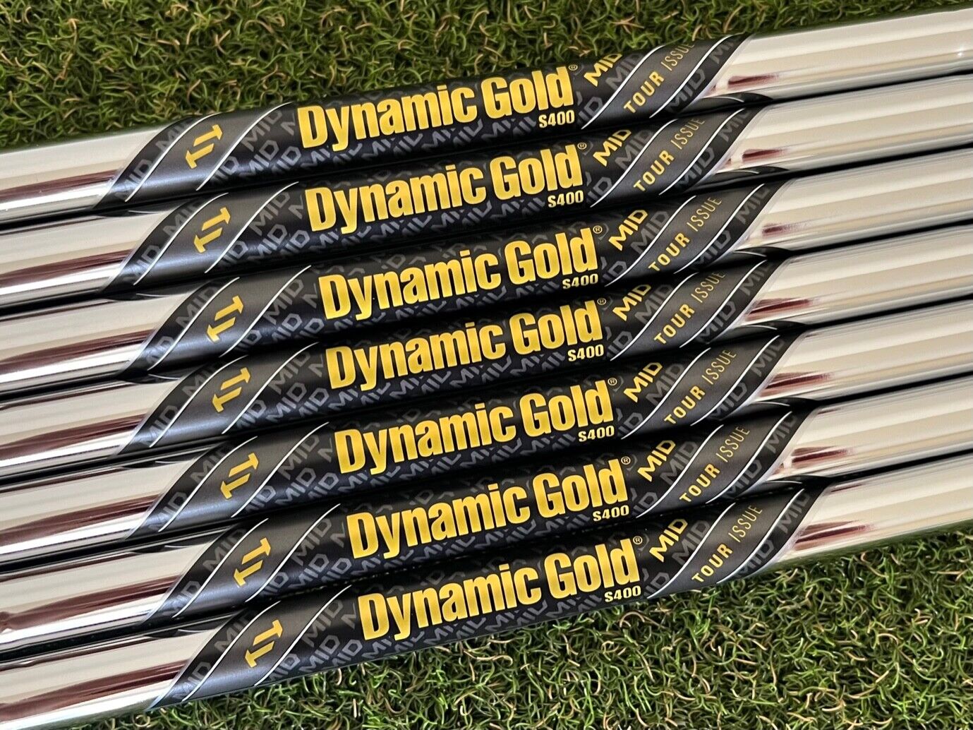 True Temper Dynamic Gold Tour Issue MID SPIN 130g Iron Shaft .355" Taper Tip