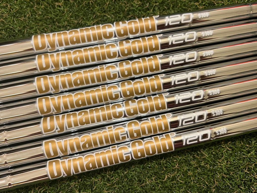 Dynamic Gold 120 シャフト 5本セット True Temper Dynamic Gold 120 Steel Iron Shaft .355