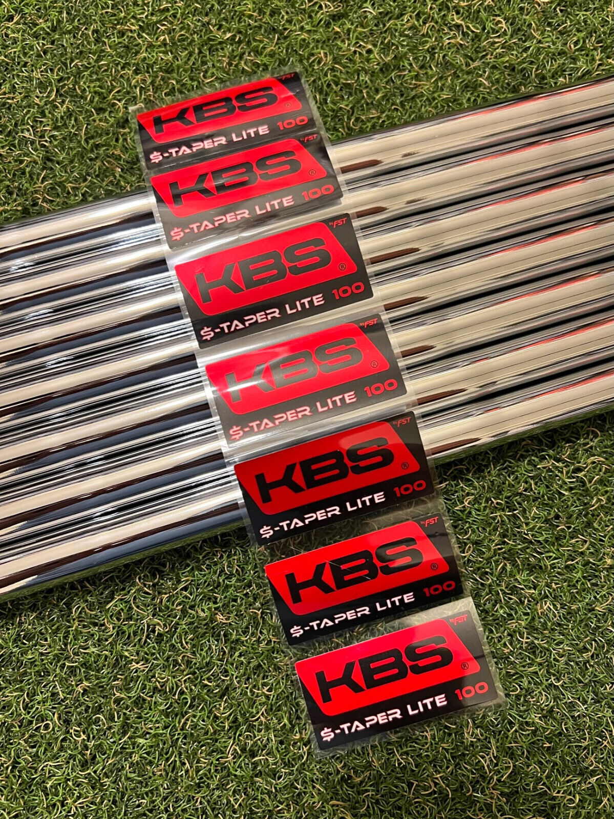KBS $-Taper Lite Chrome .370" Parallel Iron Shaft - The Golf Club Trader
